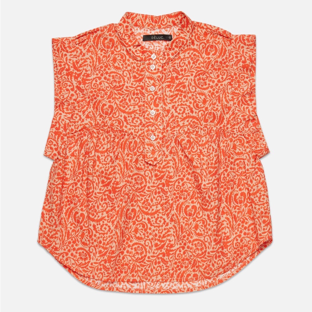 NWOT DELUC Fogo Oversized Top - 19" PTP